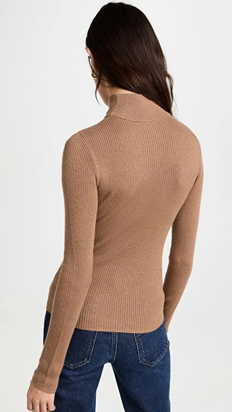 Turtle & Mock Necks * | Outlet Ayr Visionary Top Camel