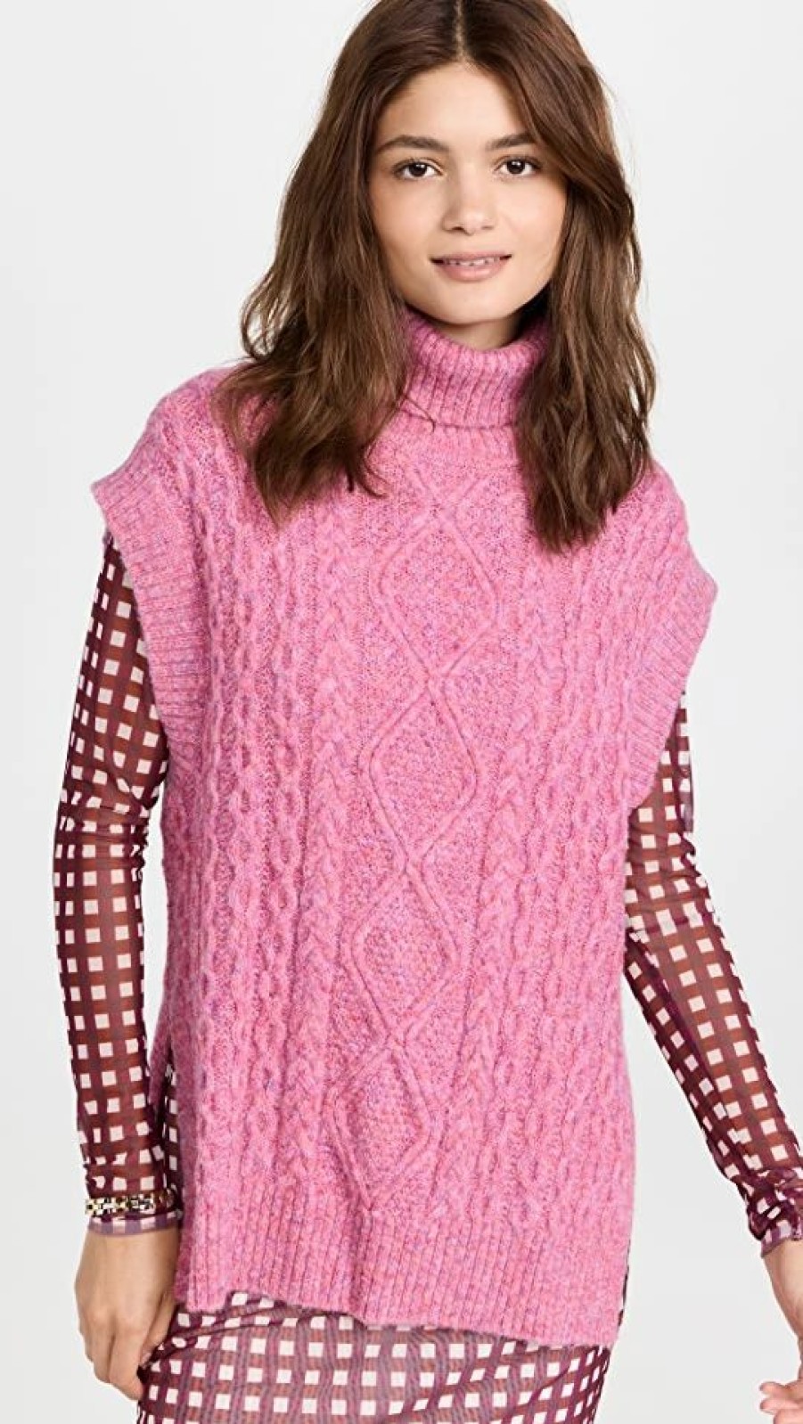 Turtle & Mock Necks * | Best Reviews Of Baum Und Pferdgarten Cilina Sweater Cashmere Rose Mel