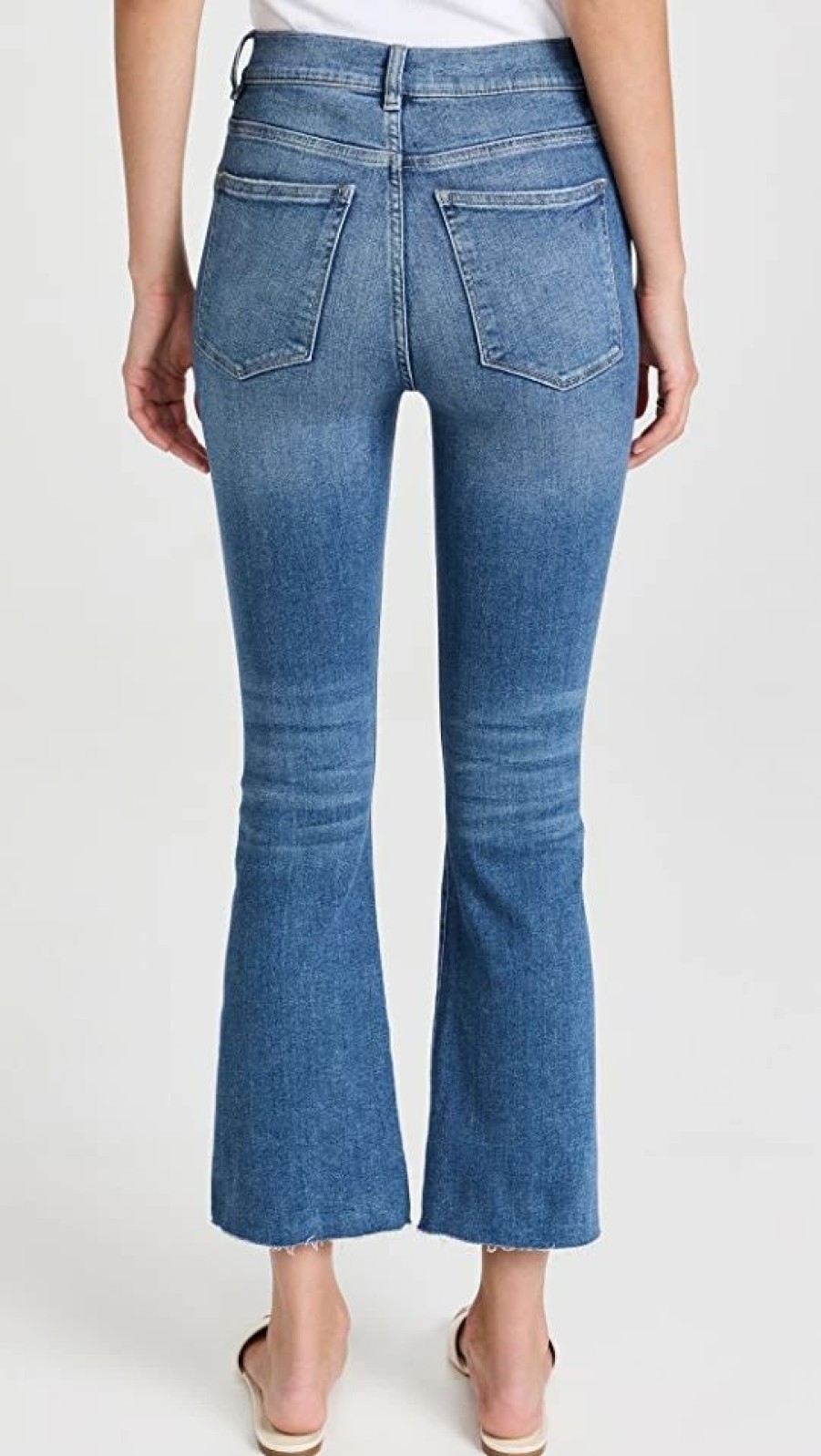 Distressed Jeans * | Best Deal Dl1961 Bridget Boot: Instasculpt Crop Jeans Waterloo Distressed (Performan