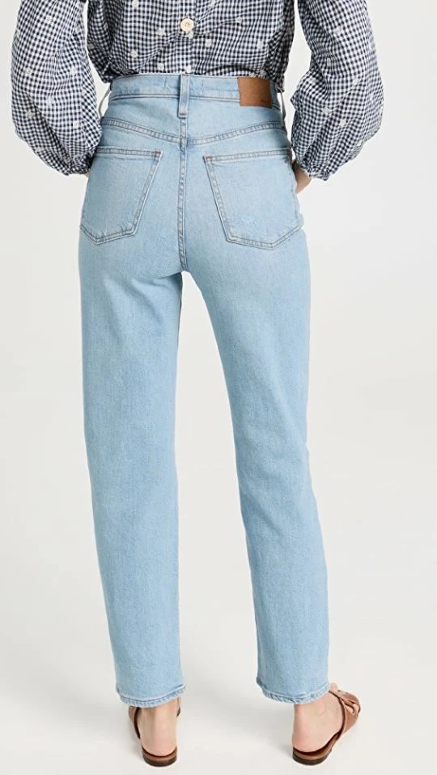 Distressed Jeans * | Outlet Madewell The Perfect Vintage Straight Jeans Danby