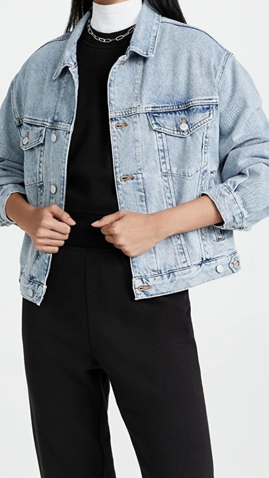 Jean Jackets * | Budget Agolde Charli Jacket Veer