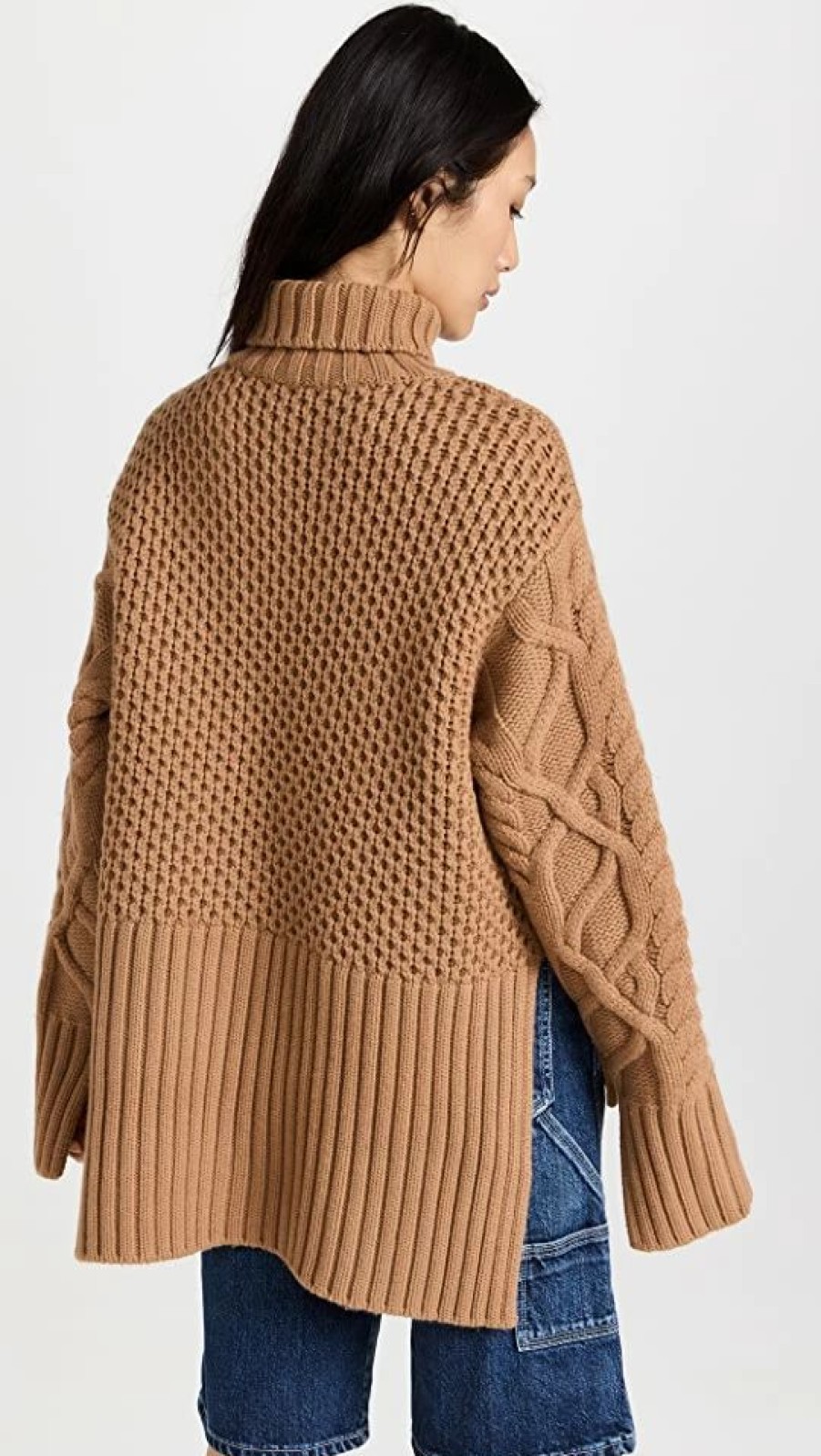 Turtle & Mock Necks * | Cheap Aknvas Rue Sweater Walnut