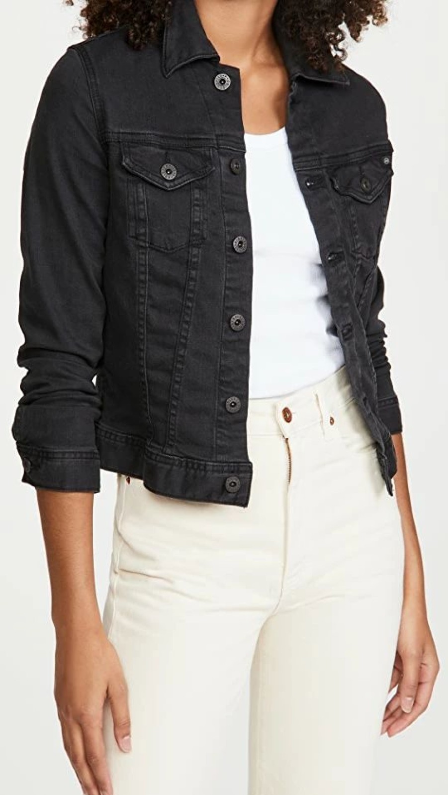 Jean Jackets * | Flash Sale Ag Robyn Jacket Umbra