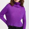 Turtle & Mock Necks * | Cheapest Sablyn Robbie Sweater Aster