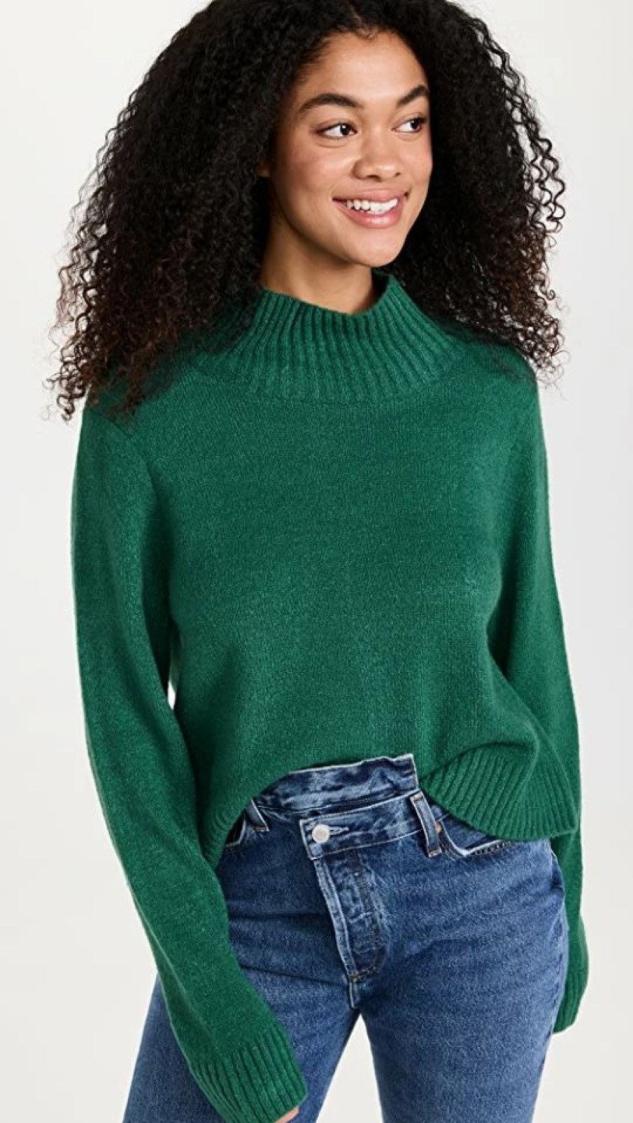 Turtle & Mock Necks * | Top 10 525 Rhia Pullover Aventurine