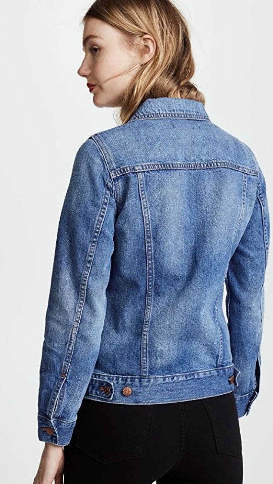 Jean Jackets * | Hot Sale Madewell Denim Jacket Pinter Wash