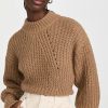 Turtle & Mock Necks * | Coupon Amo Big Sur Sweater Oat