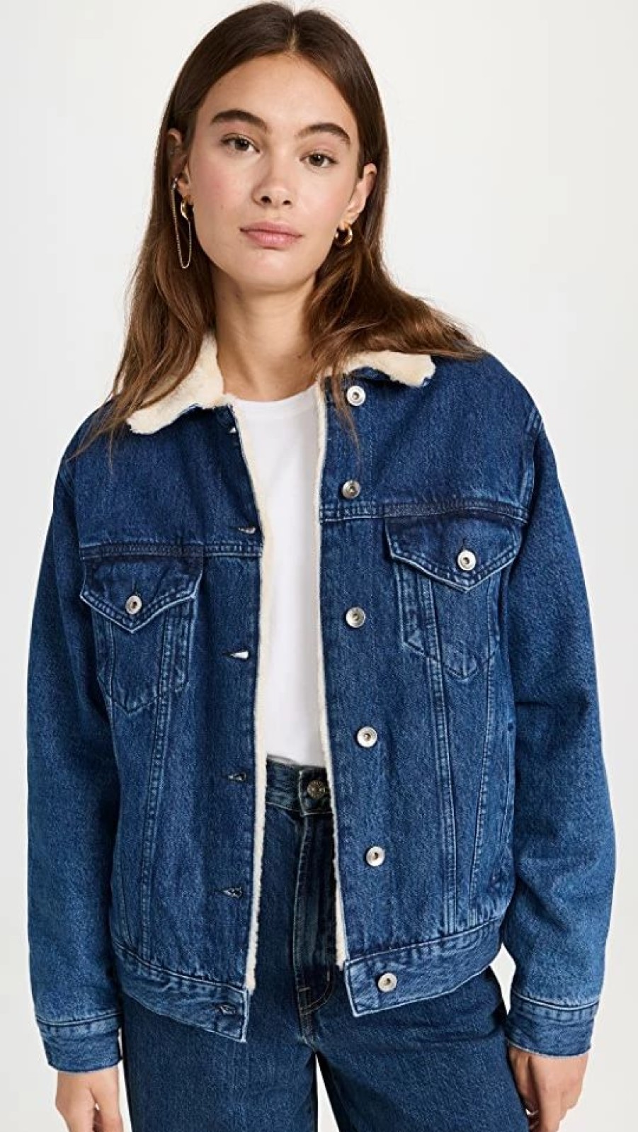 Jean Jackets * | Best Pirce Rag & Bone Oversized Denim Jacket Gates