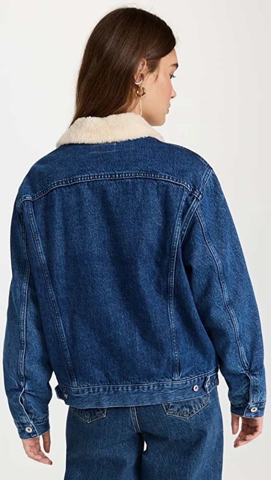 Jean Jackets * | Best Pirce Rag & Bone Oversized Denim Jacket Gates