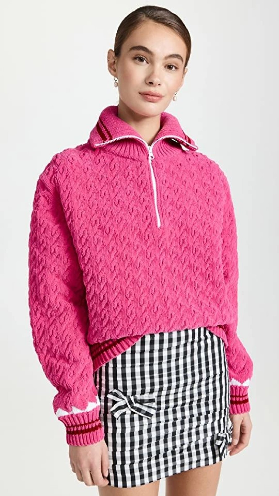 Turtle & Mock Necks * | Top 10 Bernadette Pull Alexo Sweater Pink