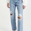 Distressed Jeans * | Promo Agolde Mid Rise Loose Fit 90'S Jeans Wander