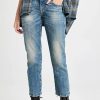 Distressed Jeans * | Buy R13 Boy Straight Leg Jeans Kelly Stretch