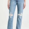 Distressed Jeans * | Top 10 Agolde Mia Mid Rise Jeans Rule