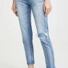 Distressed Jeans * | Hot Sale Moussy Vintage Lenwood Skinny Jeans Light Blue