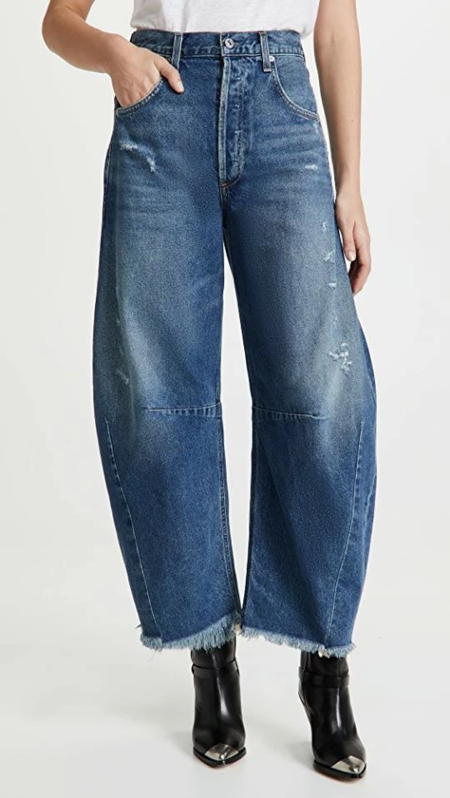 Distressed Jeans * | Cheap Citizens Of Humanity Horseshoe Jeans Magnolia