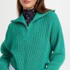 Turtle & Mock Necks * | Brand New Baum Und Pferdgarten Chizu Sweater Waterfall