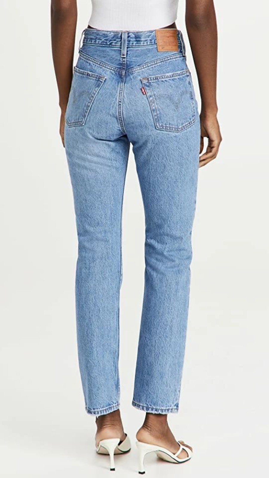 Distressed Jeans * | Cheap Levi'S 501 Jeans Athens Crown With Destruction