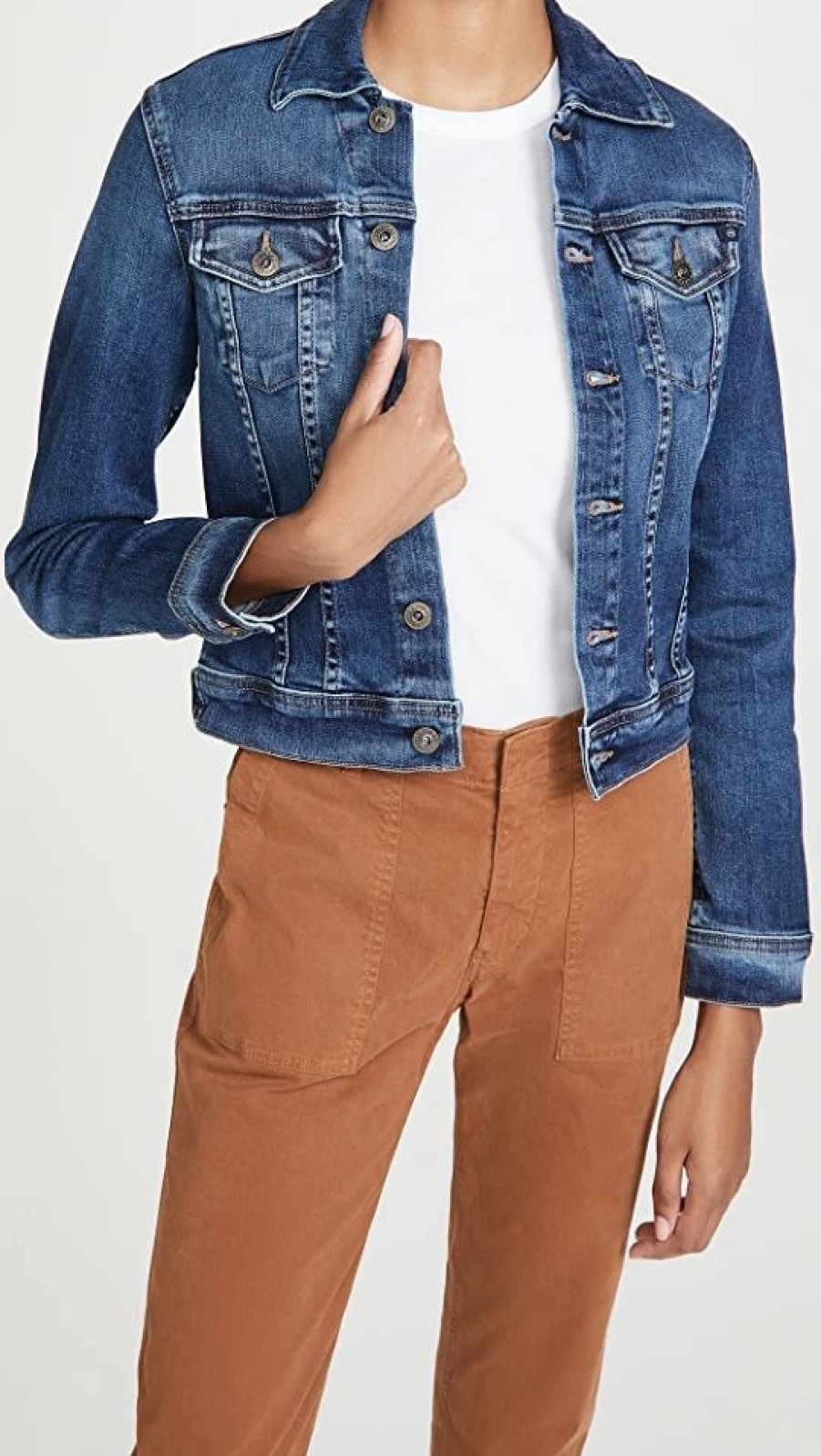 Jean Jackets * | Flash Sale Ag Robyn Jacket Alliance